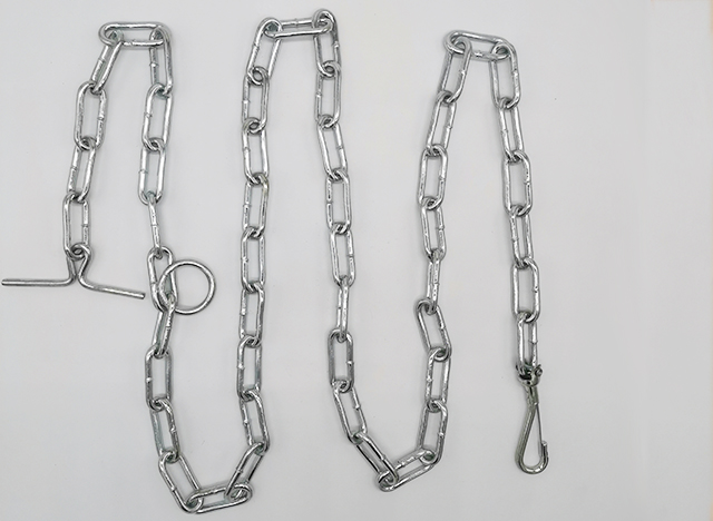 welded animal chain